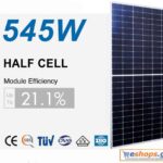 Φωτοβολταικό Eco 545-550 watt mono half cell Eco ES -545MONO/182-144-European certified για αυτόνομα φωτοβολταικα- νετ μετερινγκ - φωτοβολταικα στεγης